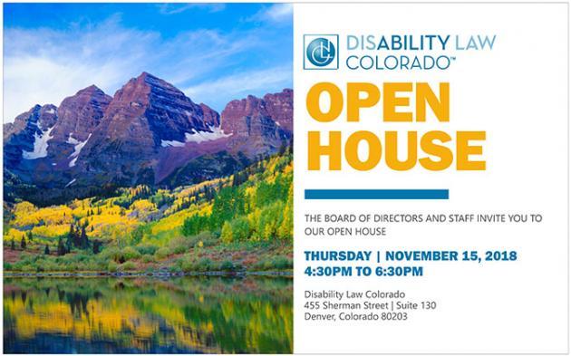 Open House November 15, 2018