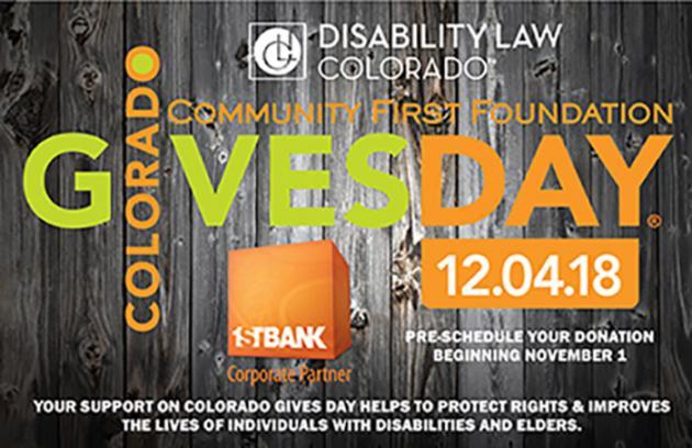 Colorado Gives Day - All Day on December 4