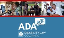 picture of 1990 signing of the ADA along with disability rights advocates